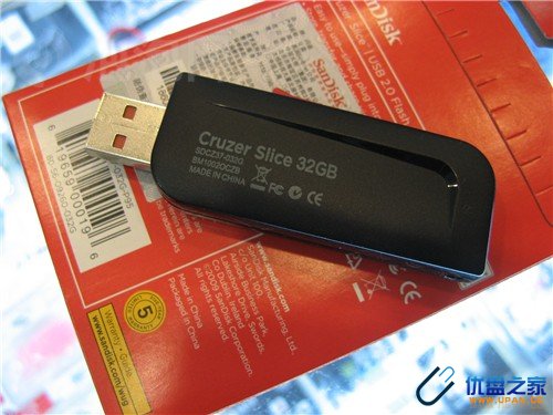 SanDisk(闪迪)Cruzer Slice CZ37(32G)U盘 