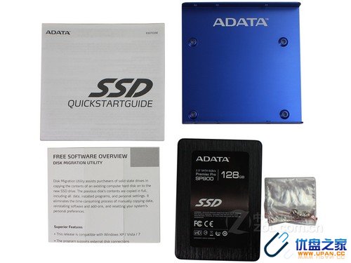 威刚SP900/128G SSD固态硬盘评测
