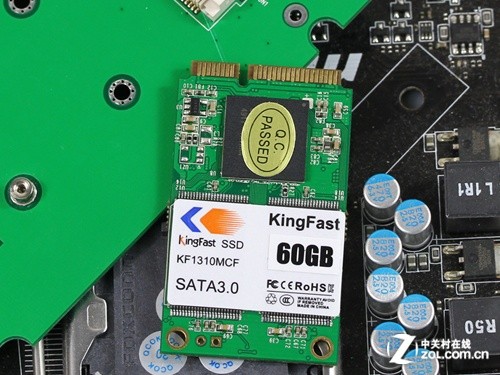 金速mSATA3.0 60GB SSD 固态硬盘评测