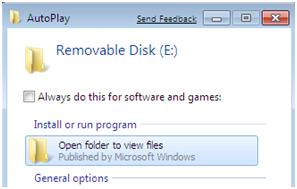 Windows 7将禁用U盘自动运行以策安全