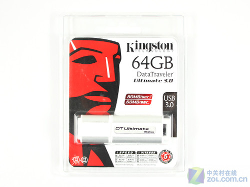 金士顿64GB USB3.0优盘 