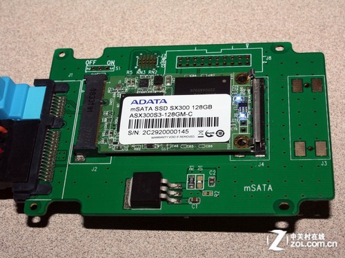 威刚mSATA SX300 128G 固态硬盘评测