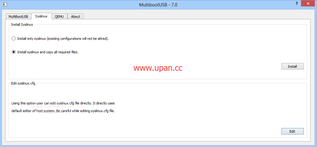 MultiBootUSB简单测试工具 V7.5.0 升级版
